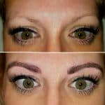 before after Microblading Cincinnati OH